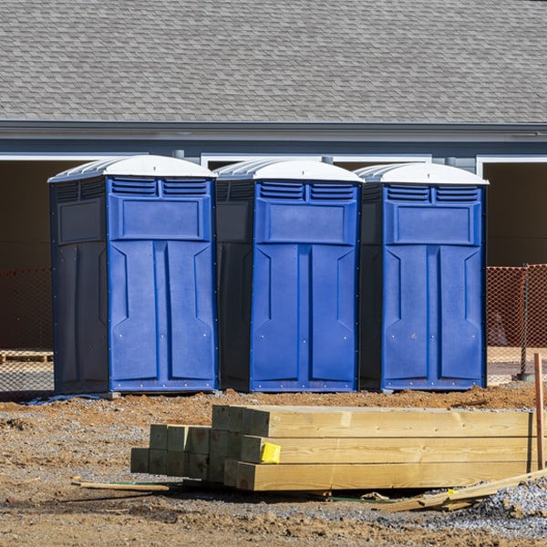 are there any options for portable shower rentals along with the porta potties in Yampa